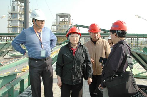 商務部領(lǐng)導來公司調(diào)研